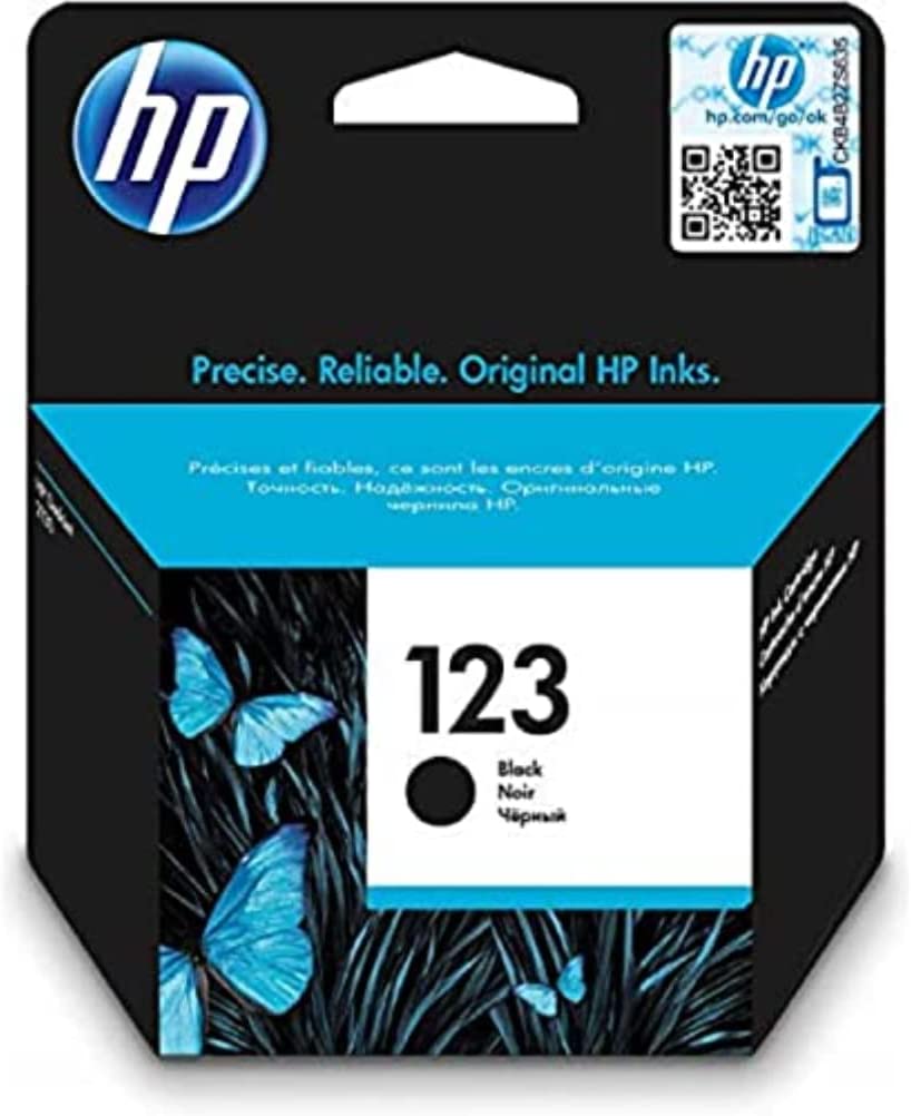 INK HP 123 BLACK FOR AI 2130 F6V17AE
