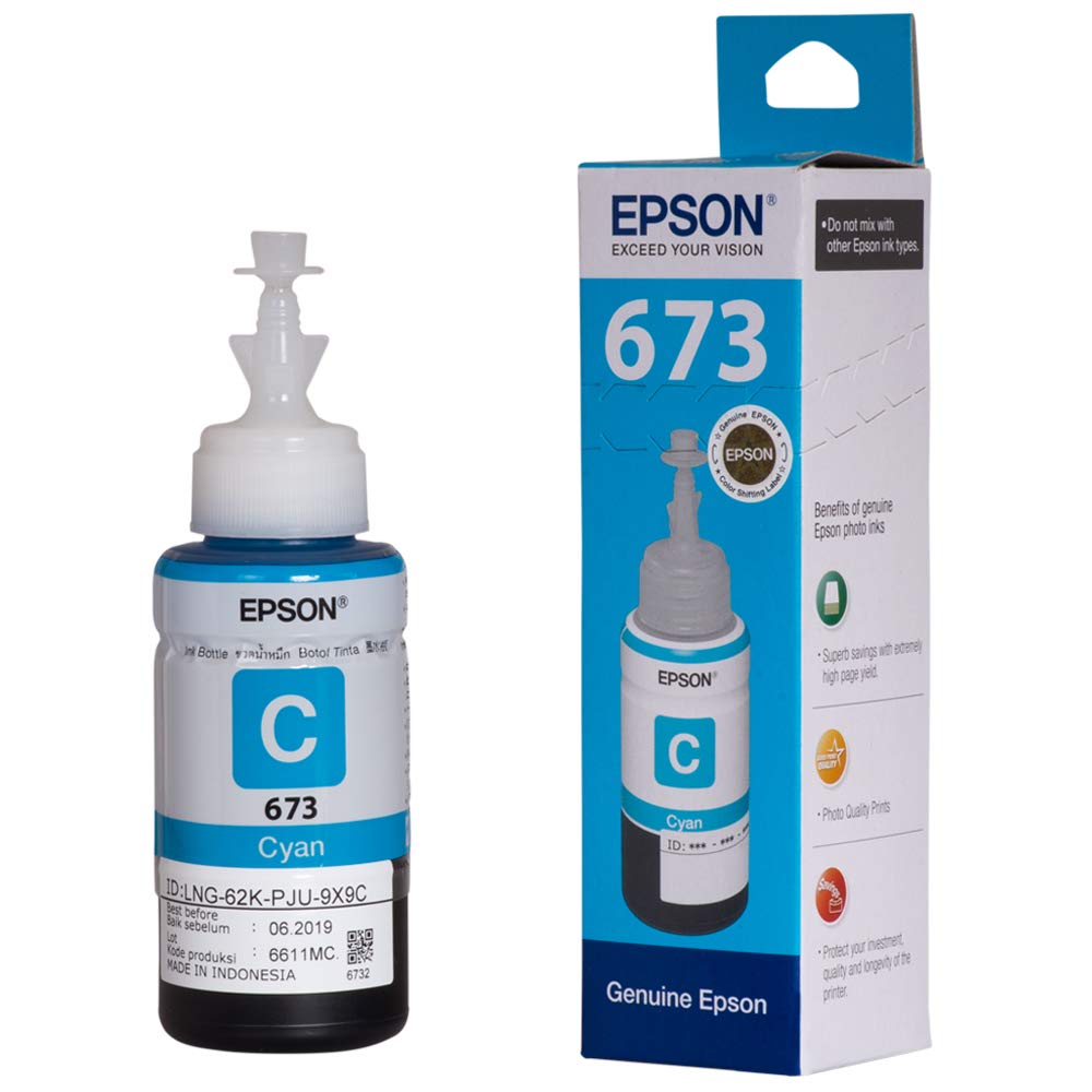 INK EPSON T6732 CYAN C13T67324A L805/810/850/1800