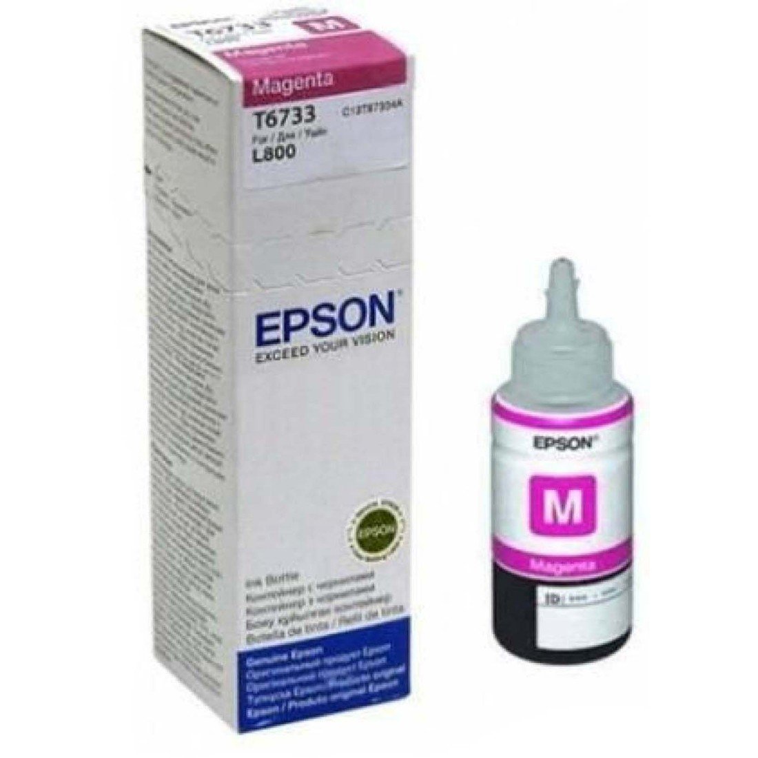 INK EPSON T6733 MAGENTA C13T67334A L805/810/850/18