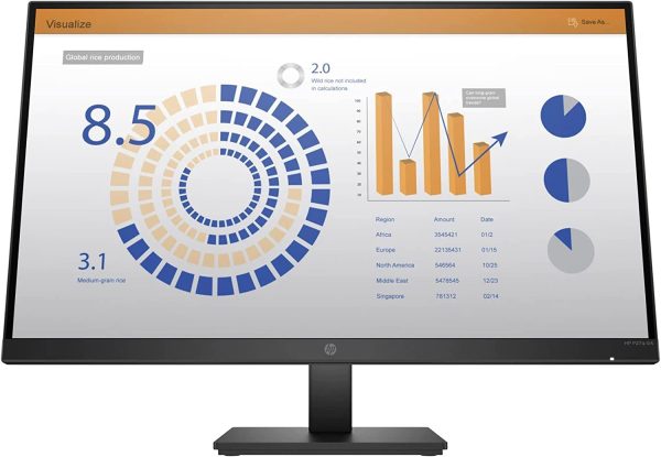 MONITOR HP LED 27'' P27Q G4 QHD HDMI 8MB11AA