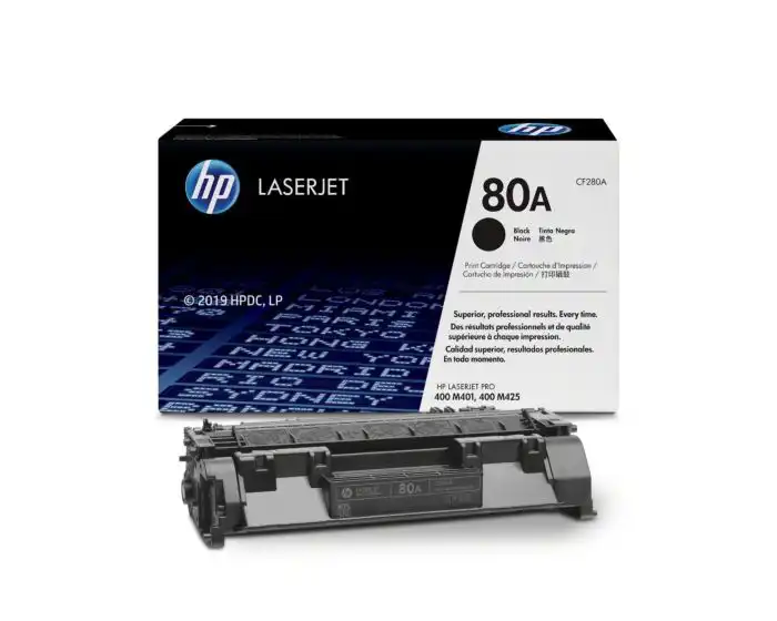TONER HP 80A CF280A BLACK 400M401,400M425