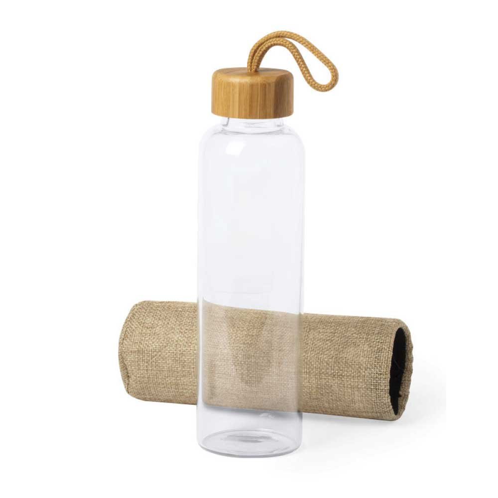 Glass Bottle with Sleeve - Image 4