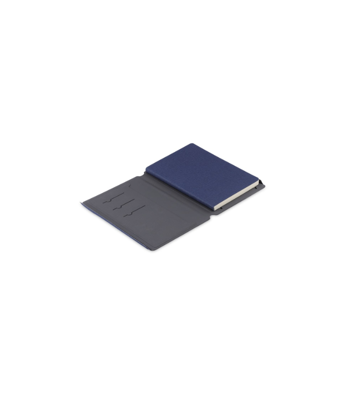 TESSIN - CHANGE ZERO Sustainable Gift Set with Refillable Notebook, Pen & Cardholder - Navy - Image 9