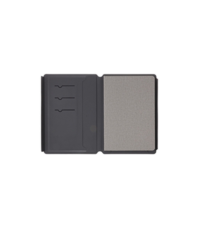 TESSIN - CHANGE ZERO Sustainable Gift Set with Refillable Notebook, Pen & Cardholder - Grey - Image 9