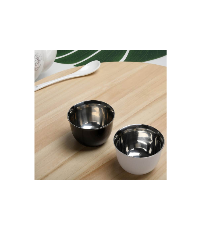 KHAWA - Hans Larsen Gift Set of 2 Premium Arabian Coffee Cups - Black - Image 4