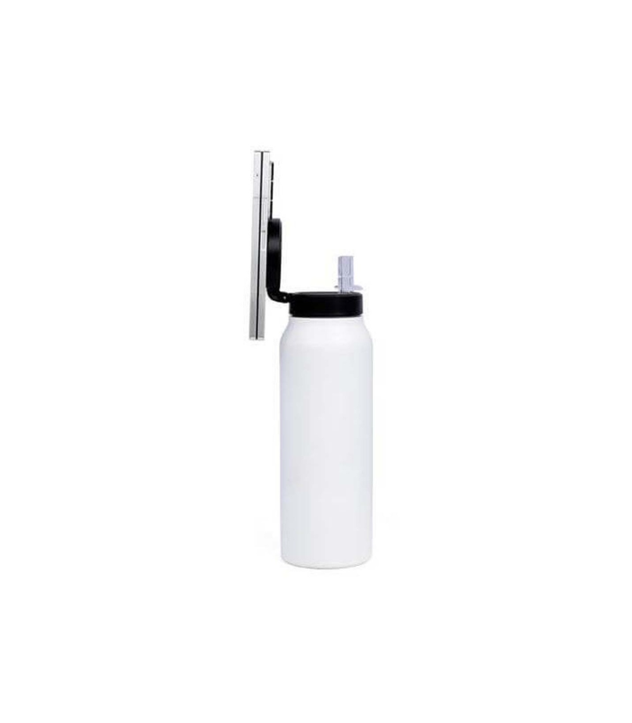 FERRO - Giftology Magnetic Phone Holder Water Bottle 760ml - White - Image 6