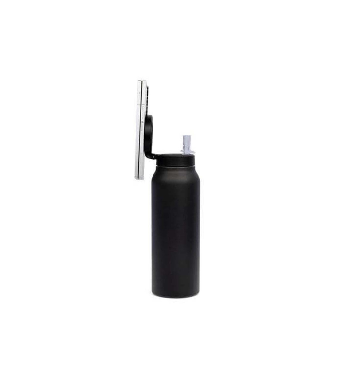 FERRO - Giftology Double Walled Vacuum Bottle with Mag Holder - Black - Image 4