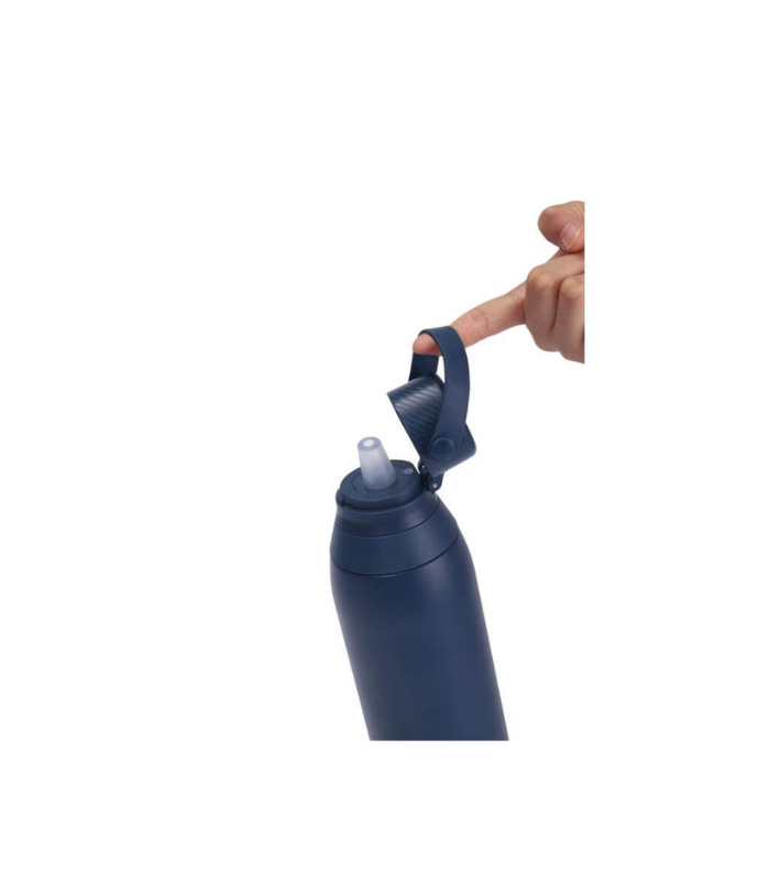 EVORA - Hans Larsen Double Wall Stainless Steel Vacuum Bottle - 750ml - Navy - Image 4