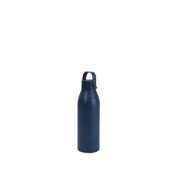EVORA - Hans Larsen Double Wall Stainless Steel Vacuum Bottle - 750ml - Navy - Image 3