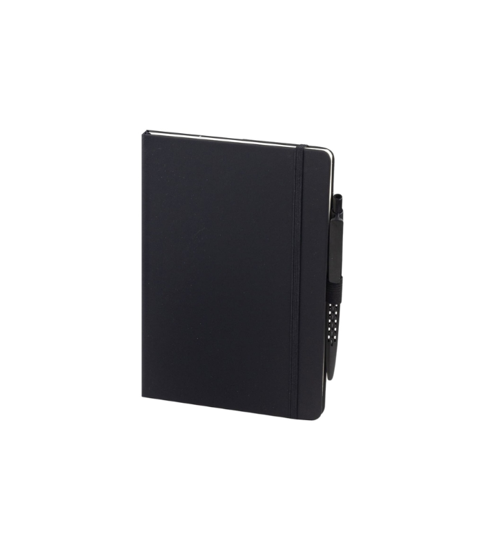 KOKSI - Giftology Set of Double Walled Tumbler, A5 Notebook and Pen - Black - Image 6