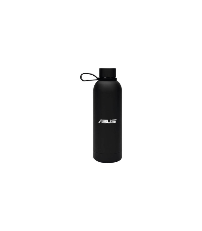 CADIZ - Giftology Double Wall Stainless Steel Bottle 500ml - Black - Image 3