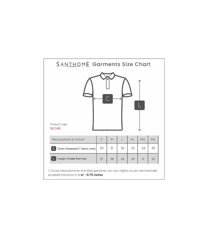 SANTHOME SECURE Polo Shirt (Anti-microbial)