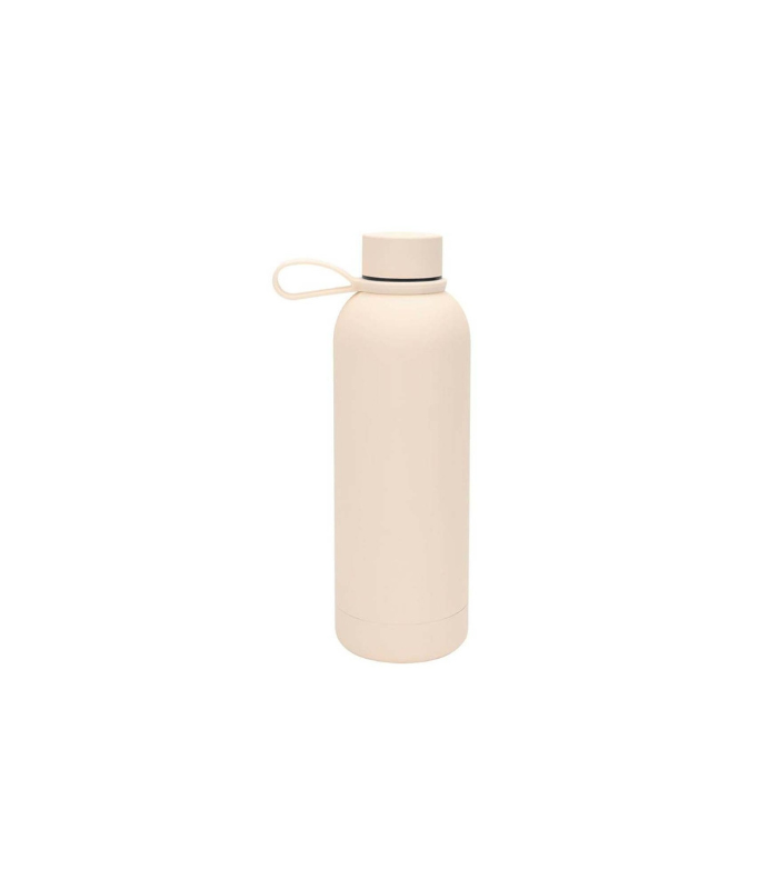 CADIZ-Giftology-Double-Wall-Stainless-Steel-Bottle-500ml-Sand