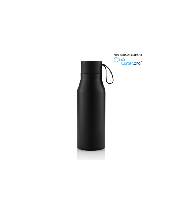 Custom Link R-NEBRA-CHANGE-Collection-Recycled-Stainless-Steel-Vacuum-Bottle-Black