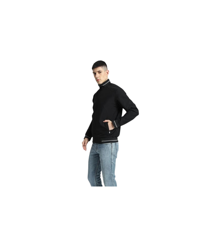 VARSITY - SANTHOME Men's Lightweight Reversible Bomber Jacket - Image 4