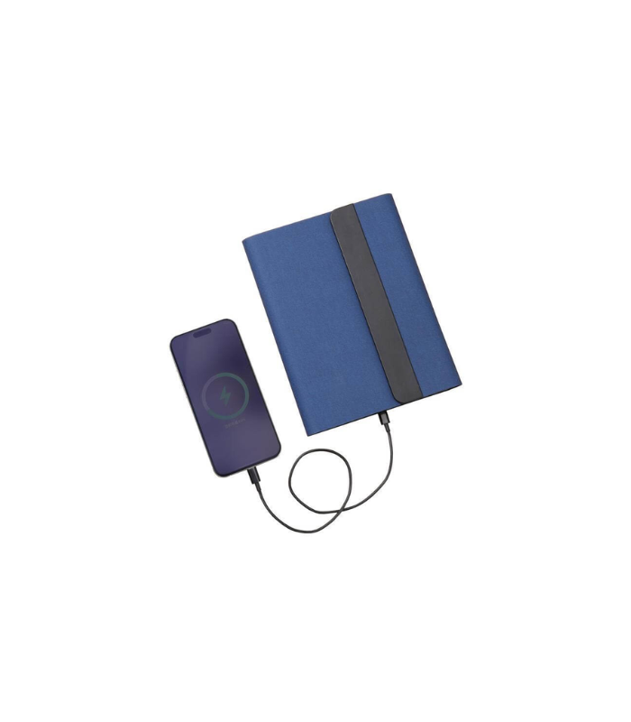 BERGMUND - Santhome 10000mAh Mag Wireless Powerbank Portfolio - Navy - Image 6