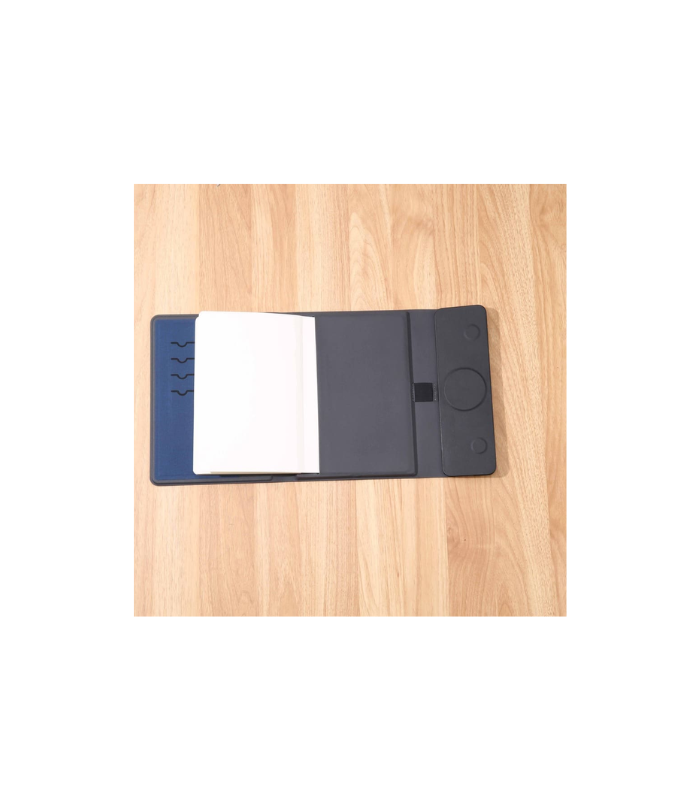 BERGMUND - Santhome 10000mAh Mag Wireless Powerbank Portfolio - Navy - Image 9
