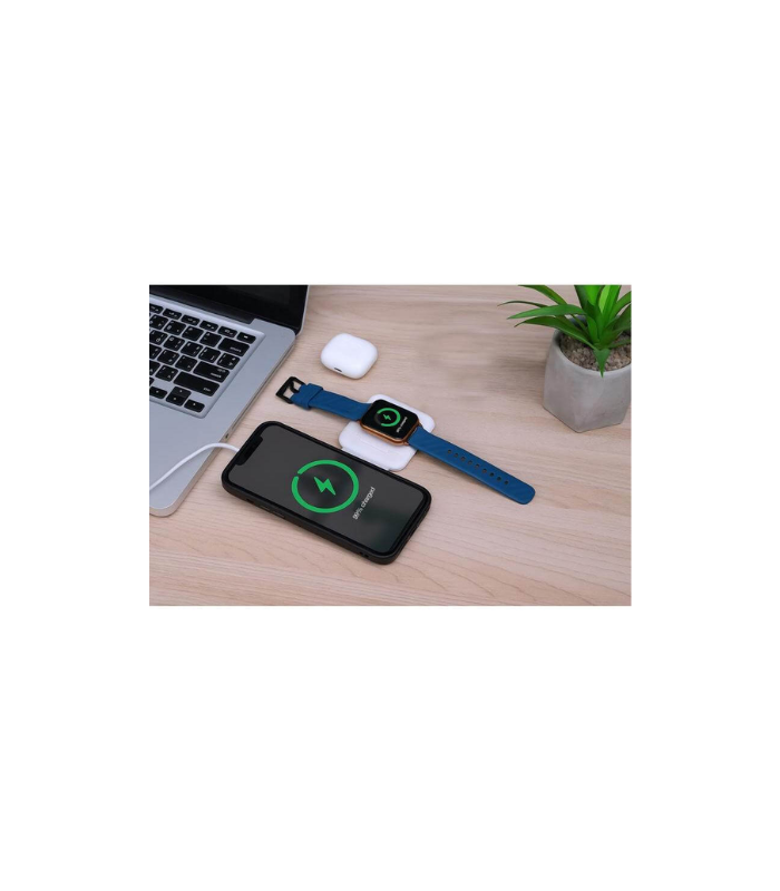 TURIN - @memorii Foldable 2-in-1 Wireless Charger and Multicable Set - Black - Image 11
