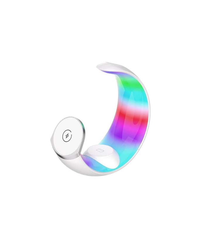 NEXO - Giftoloy 4-in-1 Wireless Charger with Night Light - White - Image 4