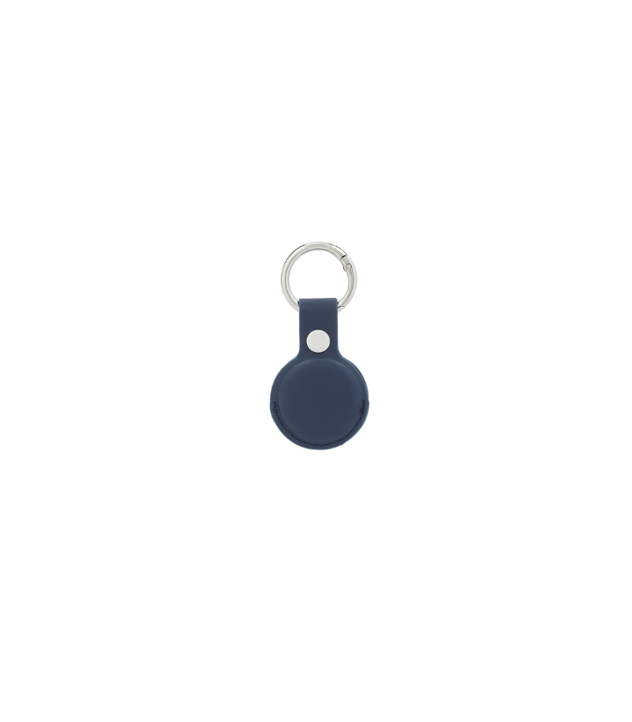 LEEVI - Santhome® PU Keychain with Santhome Tag pocket - Navy Blue