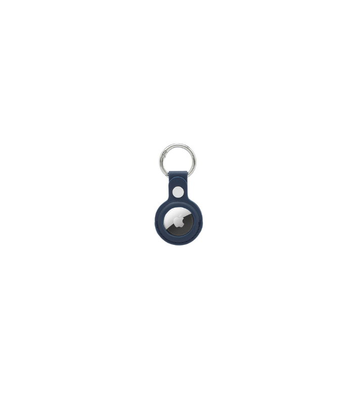 LEEVI - Santhome® PU Keychain with Santhome Tag pocket - Navy Blue - Image 4
