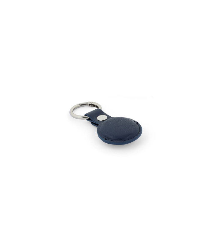 LEEVI - Santhome® PU Keychain with Santhome Tag pocket - Navy Blue - Image 5