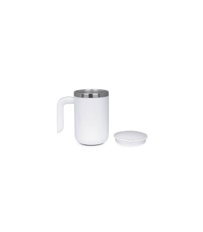 CAFFE - Hans Larsen Auto-Stirring Coffee Mug - White - Image 6