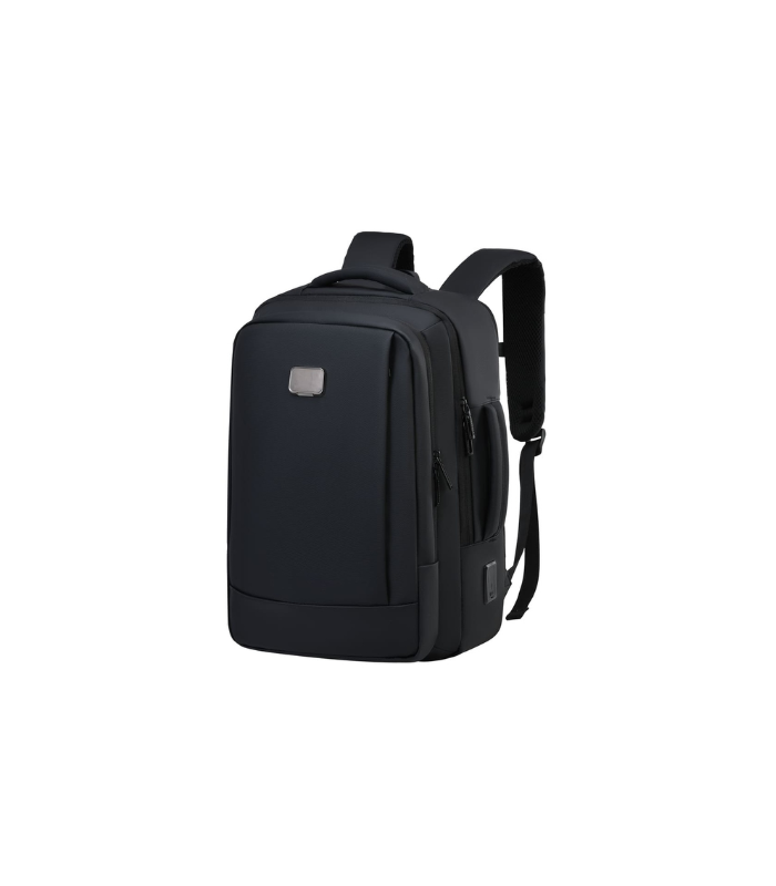TURISMO - Santhome Expandable 17" Business Backpack - Black