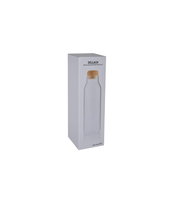 DELLACH - Borosilicate Glass Bottle with Cork Lid - 1200ml - Image 4