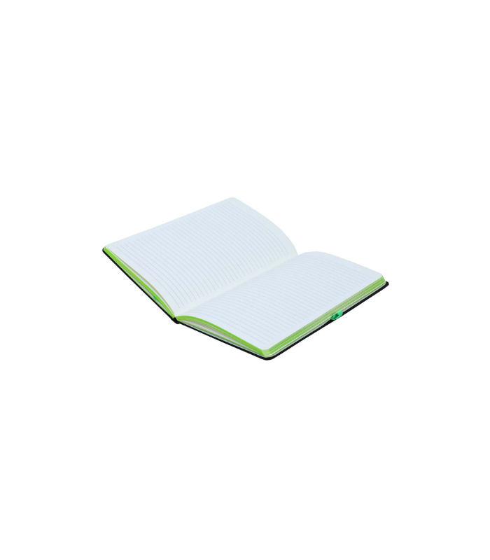 SUKH - SANTHOME A5 Hardcover Ruled Notebook Black-Green - Image 4