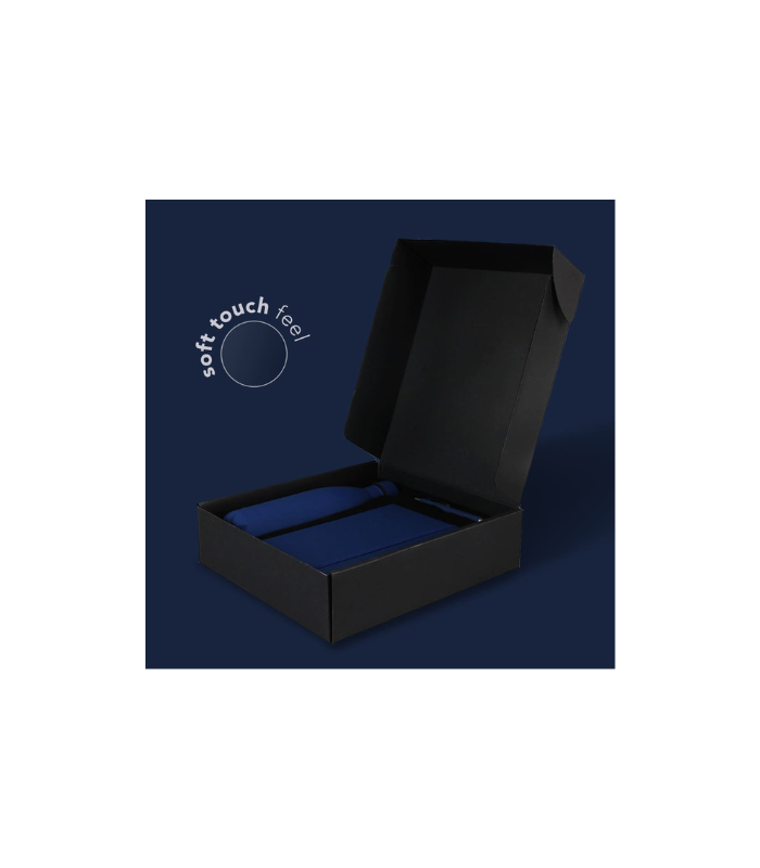 LAUTA - Giftology Set of Stainless Bottle, Notebook and Pen - Blue - Image 5