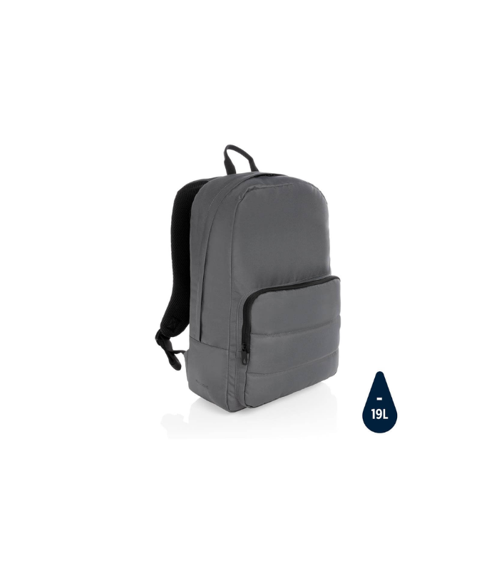 Impact AWARE™ RPET Basic 15.6" Laptop Backpack - Grey