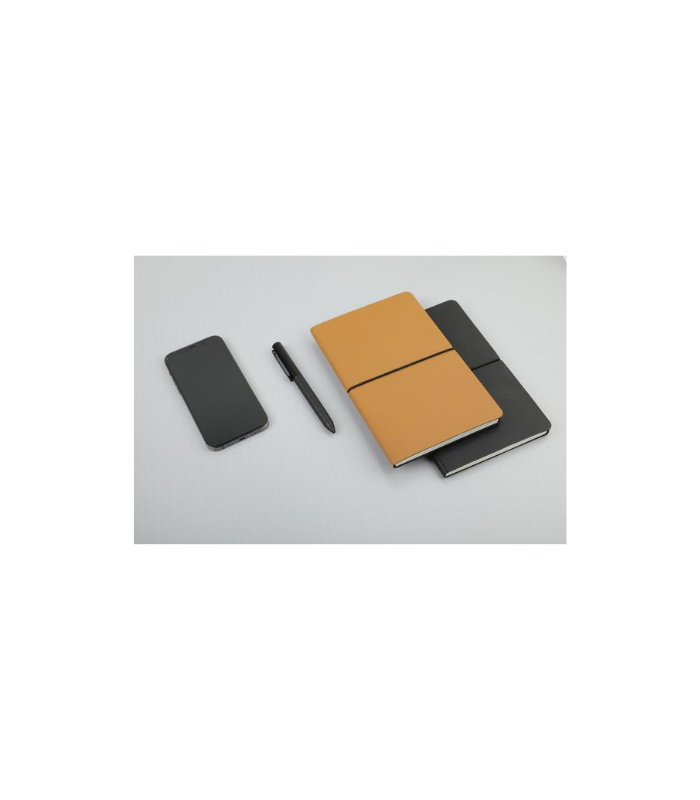 PEJA - Santhome A5 Recycled PU Soft Cover Notebook - Black