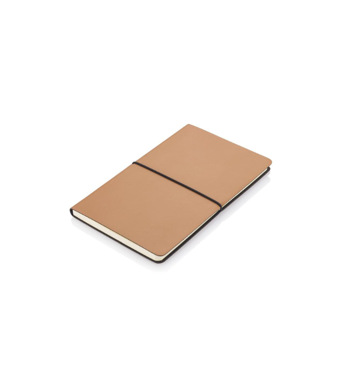 PEJA - Santhome A5 Recycled PU Soft Cover Notebook - Tan