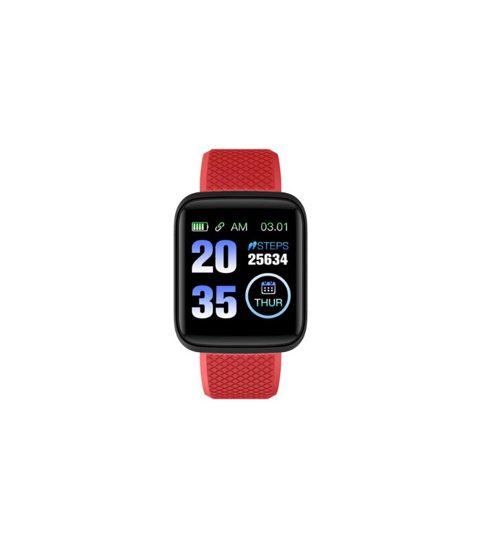 WANAKA - Giftology Smart Fitness Tracker - Red - Image 3