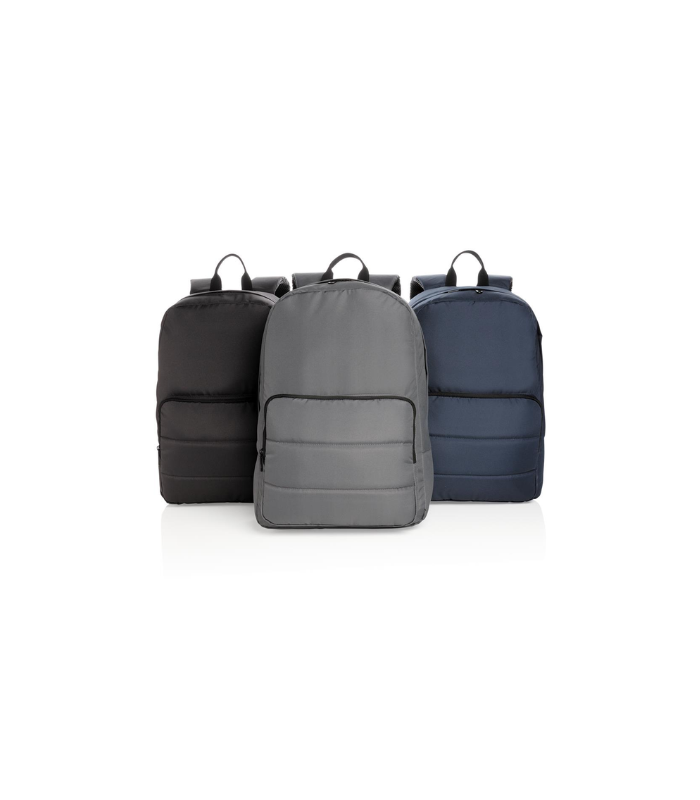 Impact AWARE™ RPET Basic 15.6" Laptop Backpack - Grey - Image 7