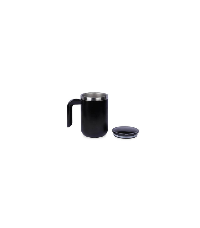 CAFFE - Hans Larsen Auto-Stirring Coffee Mug - Black - Image 5