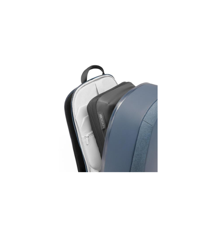 Bobby Edge Anti-Theft Backpack - Navy Blue - Image 20