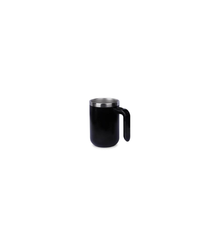 CAFFE - Hans Larsen Auto-Stirring Coffee Mug - Black - Image 4