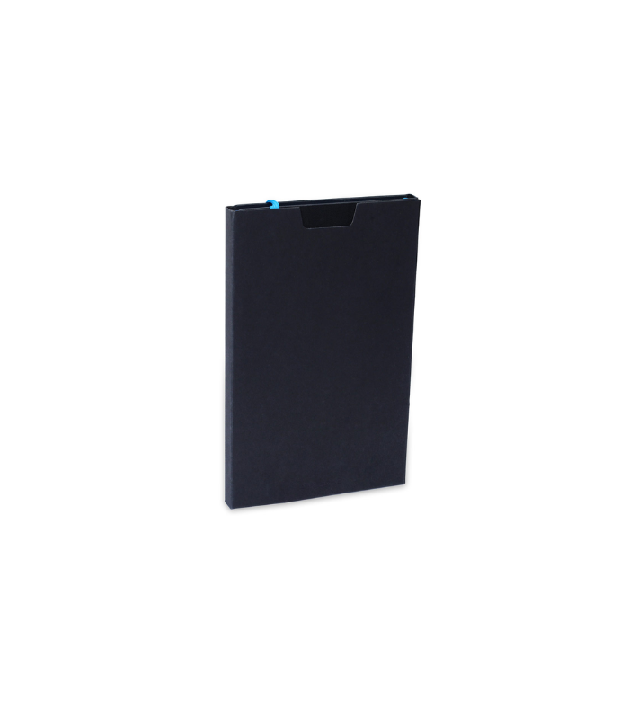 SUKH - SANTHOME A5 Hardcover Ruled Notebook Black-Blue