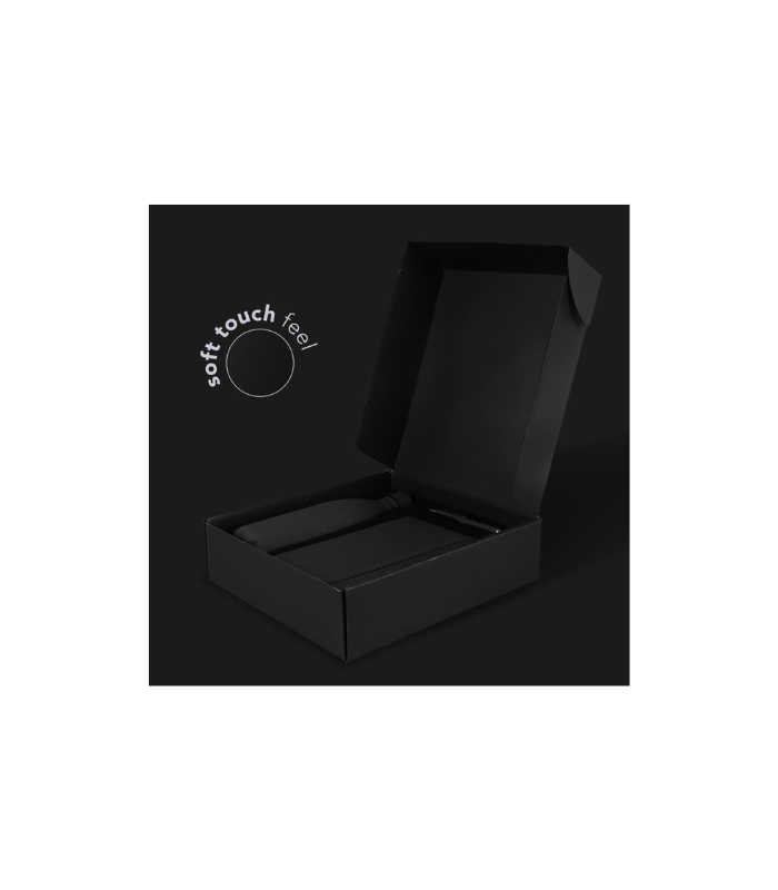 LAUTA - Giftology Set of Stainless Bottle, Notebook and Pen - Black