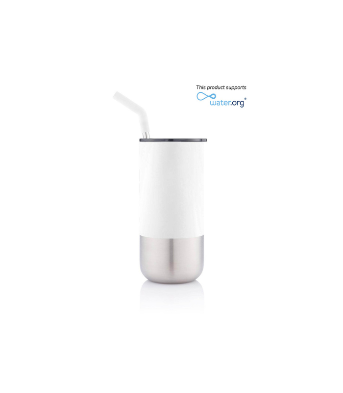 BORCULO-CHANGE-Collection-Insulated-Tumbler-with-Reusable-Straw-White