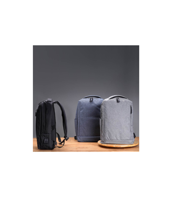 BARUTH - Giftology GRS-certified Recycled RPET Backpack - Blue - Image 5