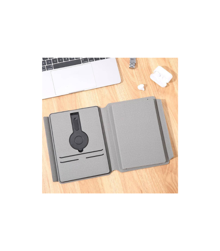 ONEX - CHANGE ZERO Recycled 10000mAh 15W MagSafe Wireless A5 Organizer 32GB - Grey - Image 5