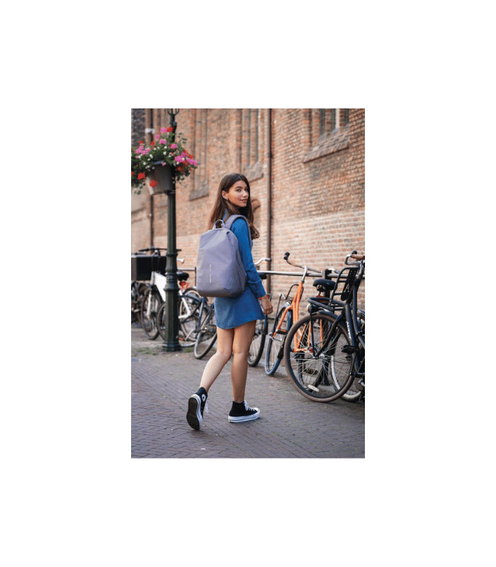 XDDESIGN Bobby Soft Anti-Theft Backpack - Grey - Image 11