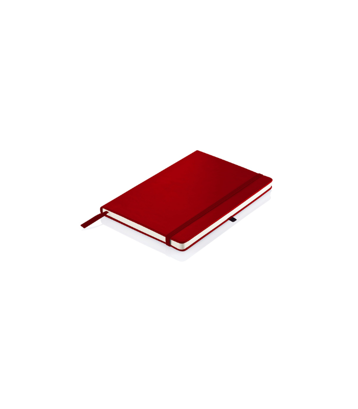 BORNA - Giftology A5 Hard Cover Notebook and Pen Set - Red - Image 3
