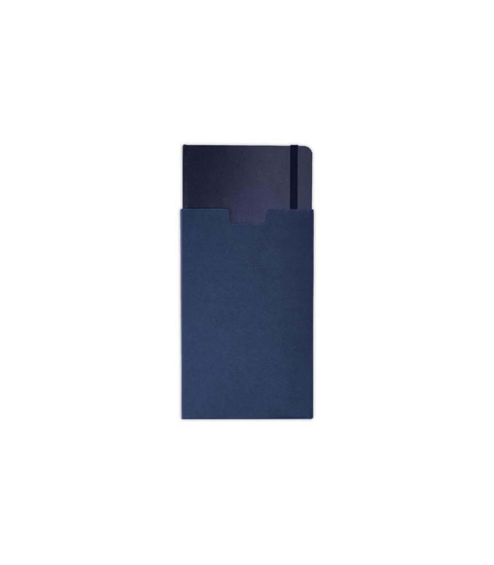 BARON - Santhome Expanded A5 Hard Cover Notebook - Navy Blue - Image 5