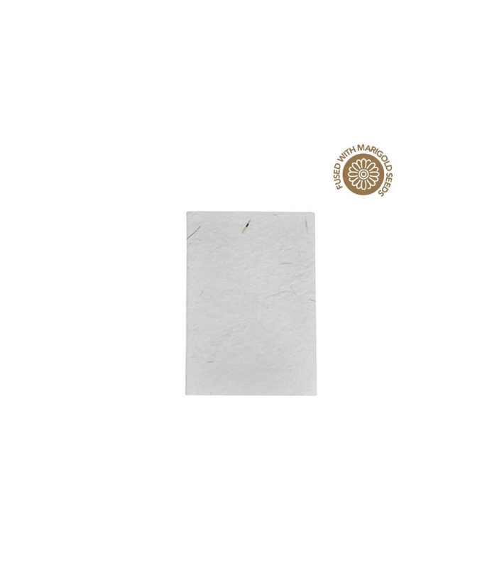 FORIO - eco-neutral® B6 Soft Cover Handmade Seed Paper Notebook