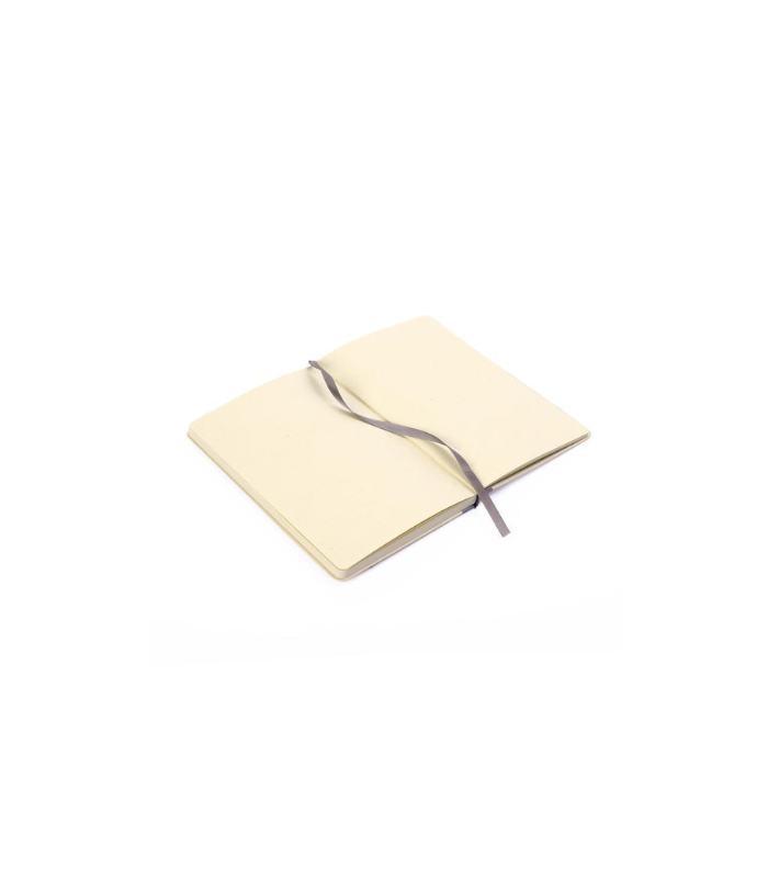 BUREN - eco-neutral Sugarcane Paper A5 Notebook - Grey - Image 3