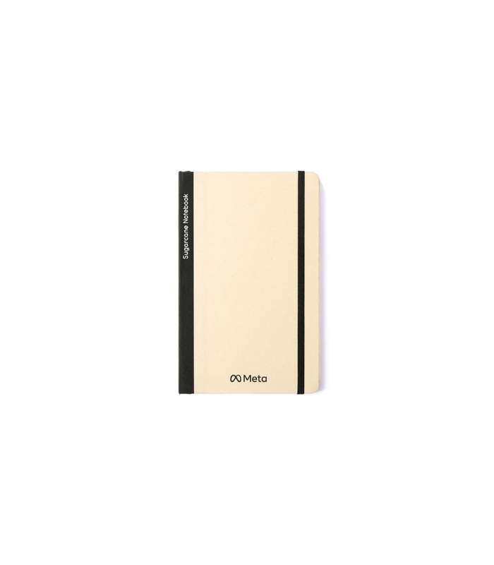 BUREN - eco-neutral Sugarcane Paper A5 Notebook - Black - Image 8
